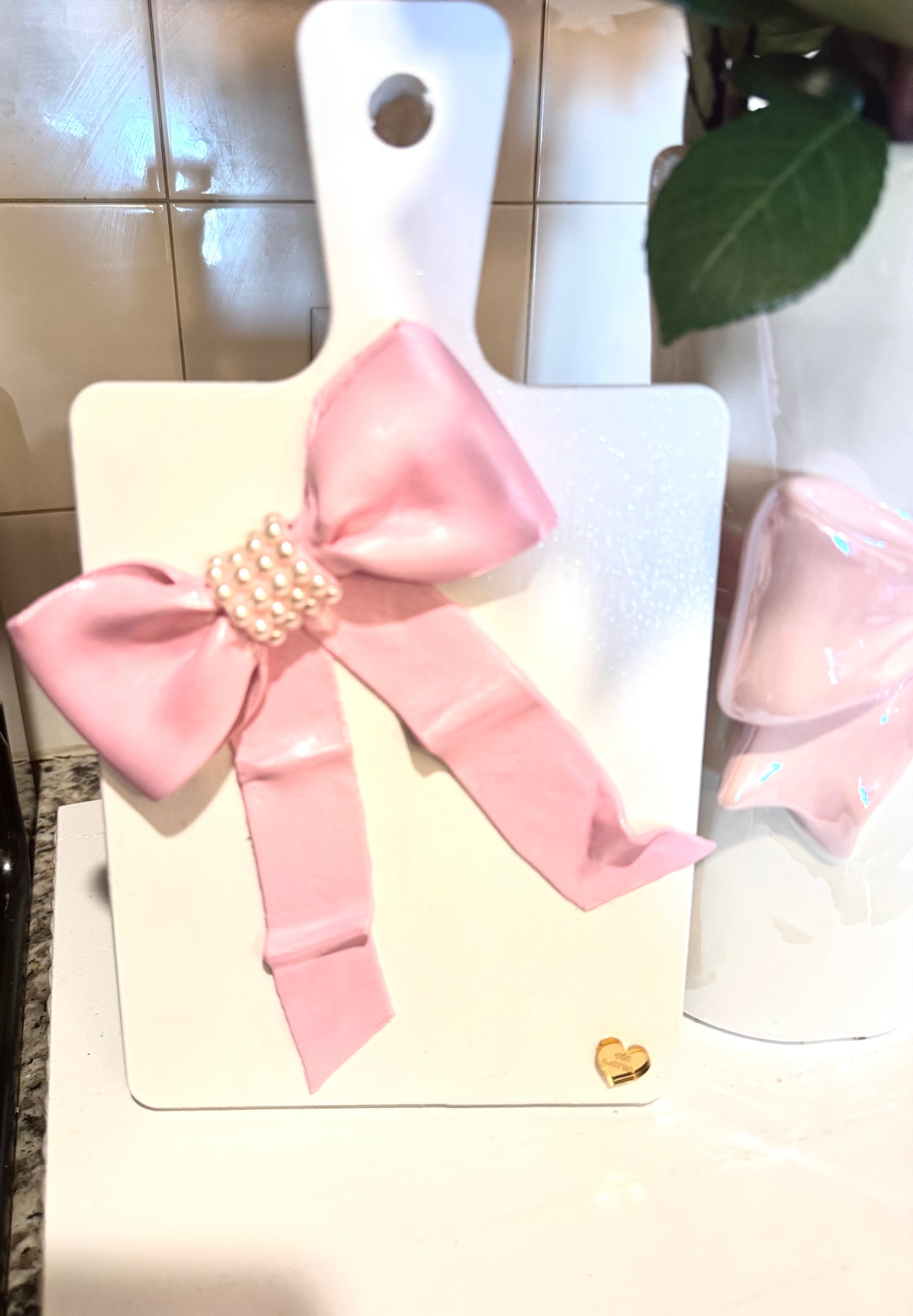PREORDER Coquette bow kitchen board/ Decor