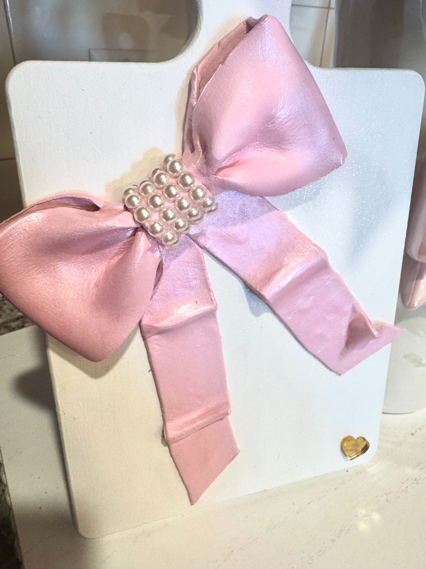 PREORDER Coquette bow kitchen board/ Decor