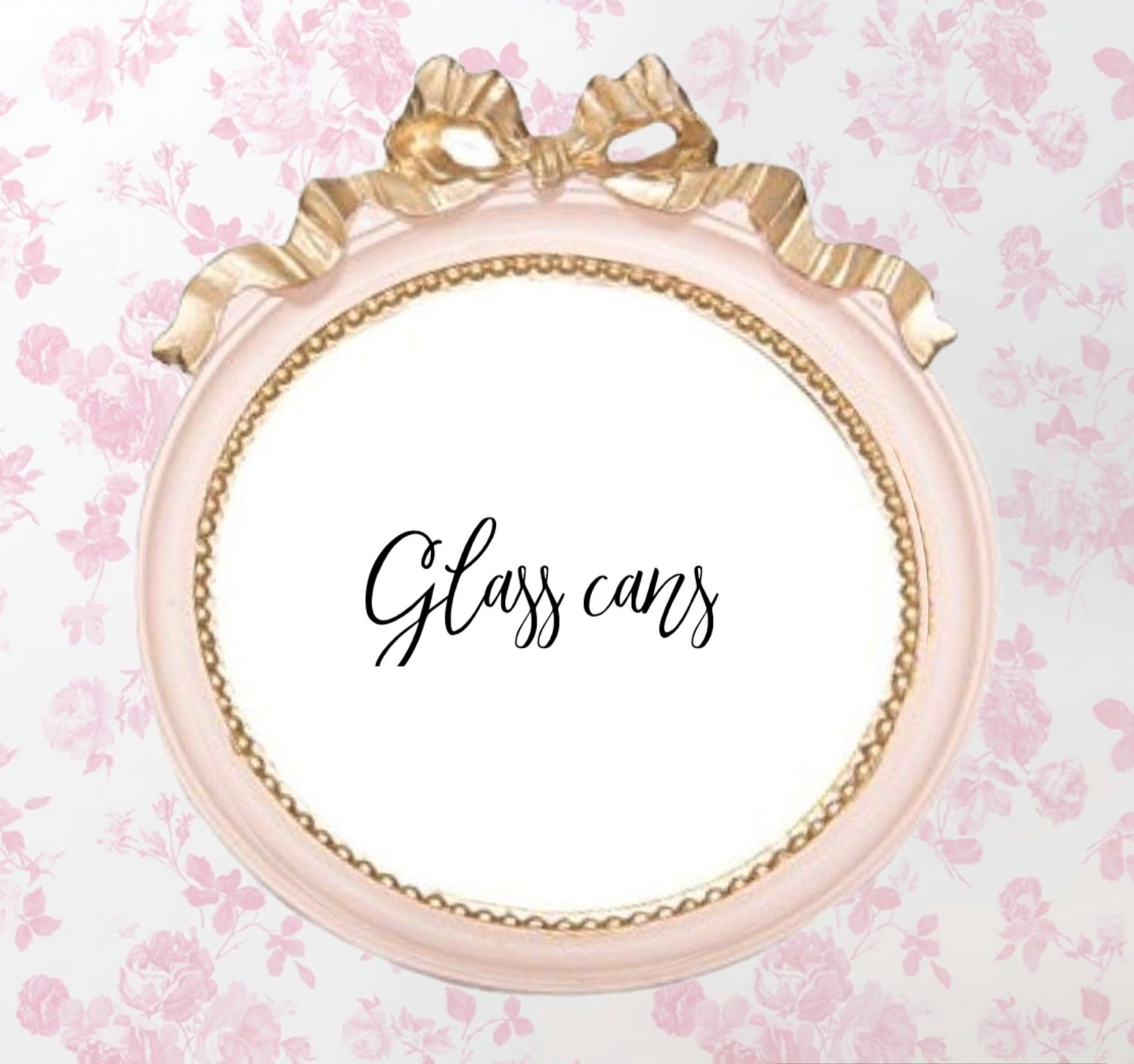 Glass can
