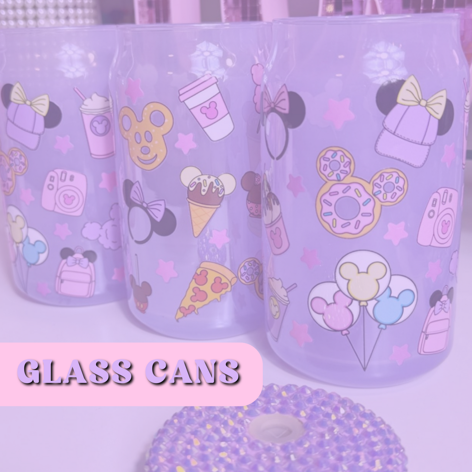 Glass can