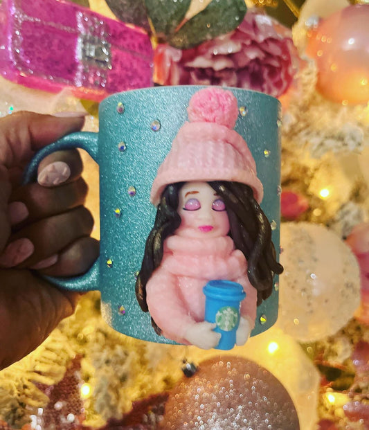 Winter girl mug!