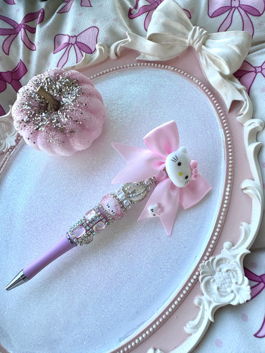 HK fancy pen/ pink