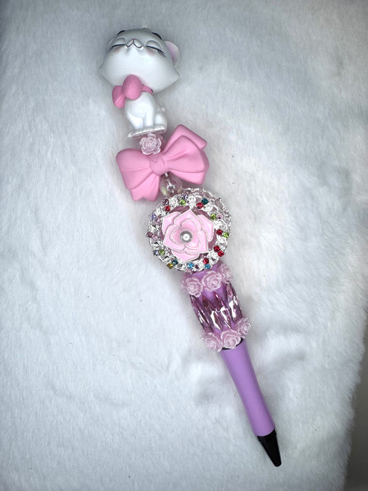 Rose Mary cat/ fancy pen