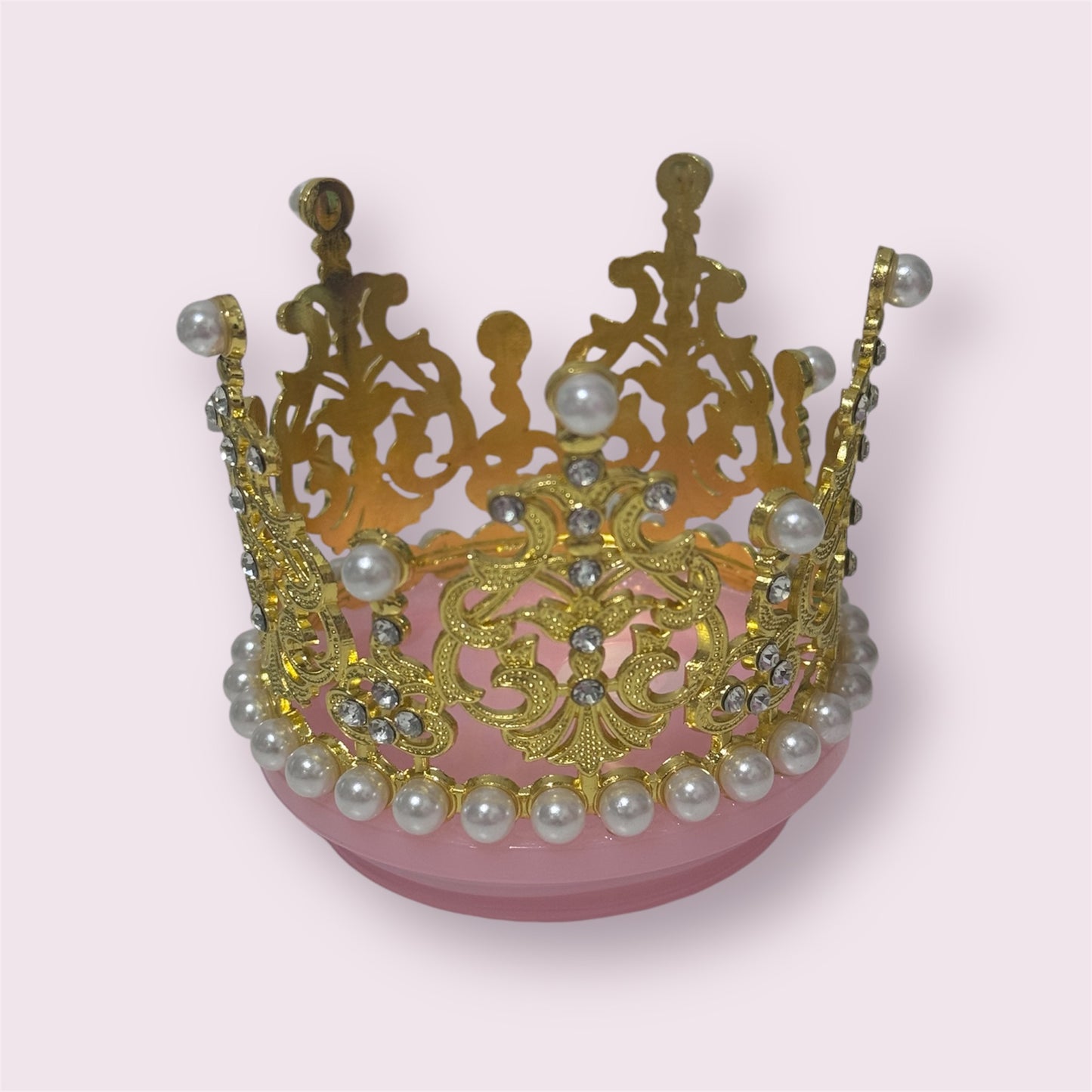 Acrylic crown lid/pink