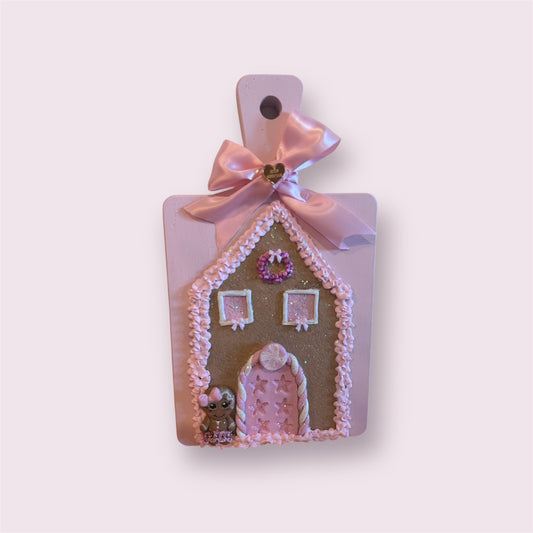 Gingerbread house/cutter board