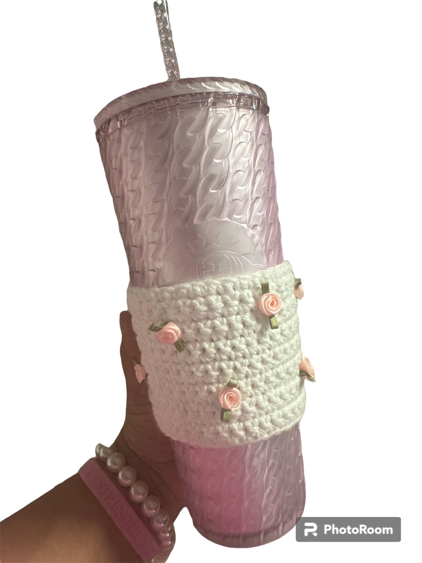 Coquette cup cozie