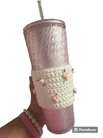 Coquette cup cozie